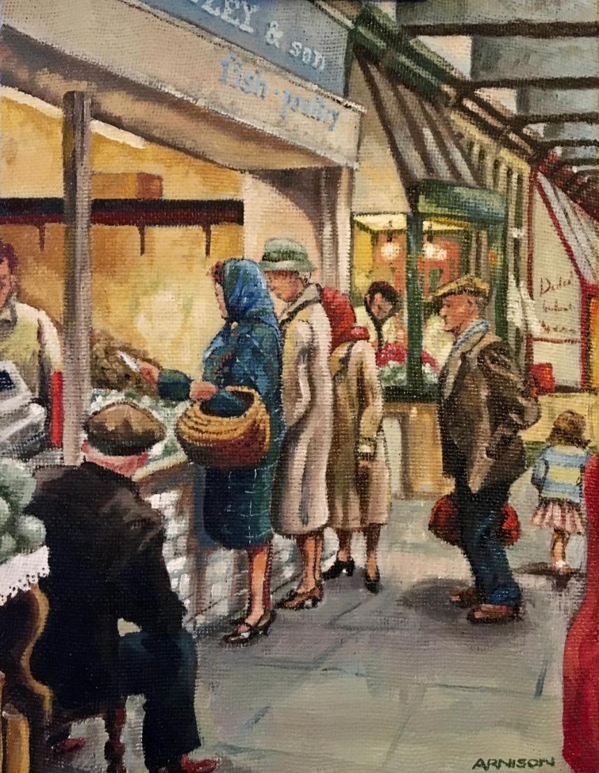 Morley Market 1969- Oil